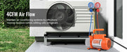 Bild in Galerie-Viewer laden, Amocart 3.5CFM 4CFM Single Stage Rotary Vane HVAC Air AC Vacuum Pump & A/C Refrigerant Kit Manifold Gauge Set Air Conditioning