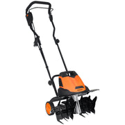 Bild in Galerie-Viewer laden, Amocart 12 Amp Electric Tiller 18" Tilling Width 3.94" Tilling Depth Corded Electric Tiller/Cultivator Steel Mn Tines Rototille