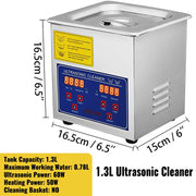 Bild in Galerie-Viewer laden, SucceBuy 1.3L 2L 3L 6L 10L 15L 22L 30L Ultrasonic Cleaner Lave-Dishes Portable Washing Machine Ultrasound Home Clean Appliances