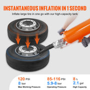 Charger l'image dans la visionneuse de galerie, Amocart Tire Bead Seater 8L Air Tire Bead Blaster 120 PSI Handheld Bead Seater Upgraded Portable Tire Inflator Tool for Truck