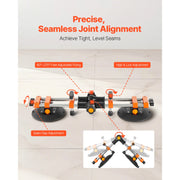 Bild in Galerie-Viewer laden, Amocart 2 Packs Seamless Granite Seam Setter 90°-120° Adjustable with 6 in Suction Cups Seam Joiner for Tile Joining & Leveling