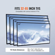 Charger l'image dans la visionneuse de galerie, Amocart TV Stand Mount Swivel Tall TV Stand for 32 to 85 inch TV Height Adjustable Portable Floor TV Stand Max VESA 600 x 800mm