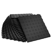 Charger l'image dans la visionneuse de galerie, Amocart Garage Tiles Interlocking 12in 25/50Pcs Garage Floor Covering Tiles Non-Slip Double-Sided Texture for Garages Repair