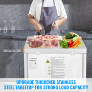 Load image into Gallery viewer, Amocart Commercial Frozen Refrigerator Sandwich Salad Prep Table 7.4Cu.Ft Food Prep Frost Free Refrigerator for Restaurant