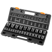 Bild in Galerie-Viewer laden, Amocart 1/2In 26Piece Impact Socket Set Impact Sockets Shallow Socket 6-Point Sockets 1/2 Inches Drive Socket Set Impact Metric