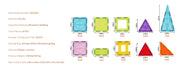 Charger l'image dans la visionneuse de galerie, Amocart 32PCS Light Magnetic Tiles Building Blocks Magnet Educational STEM Sensory Stacking Toys for Toddlers Boys Girls Gifts