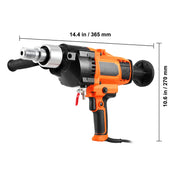 Load image into Gallery viewer, SucceBuy 2000W/2600W Handheld Core Drill Machine Drilling Diameter Wet&Dry Diamond Core Drill Rig Rugged Concrete Core Drill