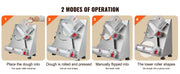 Load image into Gallery viewer, Amocart Pizza Dough Roller Sheeter Stainless Steel Adjustable Thickness Dough Machine for Pasta Maker Equipment