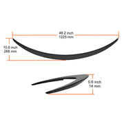 Bild in Galerie-Viewer laden, Amocart GT Wing Car Spoiler Compatible with 2018-2023 Camry High Strength ABS Material Baking Paint Car Rear Spoiler Wing