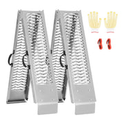 Charger l'image dans la visionneuse de galerie, Amocart 1000lbs Steel Ramps 2Pcs Ramps with Wider Ramp Surface Universal Stable Loading Ramp with Handles Fit for ATV UTV Motor