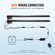 Load image into Gallery viewer, Amocart 2PCS 12V Linear Actuator 1000N 30inch Electric Linear Motor Controller IP54 Protection for Home TV Table Sofa Lifting