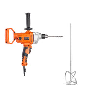 Bild in Galerie-Viewer laden, Amocart Drill Mixer 1/2in 5/8 in Corded Electric Drill Mixer Set Mixing Drills Machine D-Handle Handheld Cement Mixers
