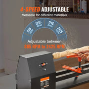 Charger l'image dans la visionneuse de galerie, Amocart Benchtop Wood Lathe 10in x 18in / 14in x 40in US-120V Power Wood Turning Lathe Machine Variable Speeds for Woodworking
