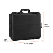 Charger l'image dans la visionneuse de galerie, Amocart Hard Pistol Case Hard Gun Case with XPE Foam Lining Waterproof Pistol Box with Customizable Interior for Gun Lenses