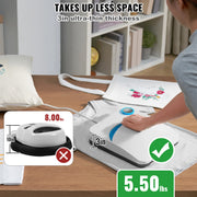 Bild in Galerie-Viewer laden, Amocart 9x9/12x10 in Portable Heat Press Machine DIY Shirt Printing Multifunctional Sublimation Transfer HTV Vinyl T-shirt Bag