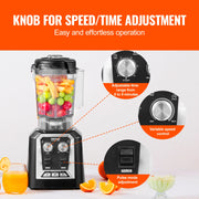 Charger l'image dans la visionneuse de galerie, Amocart 2L Smoothie Blender Professional Countertop Fruit Food Processor Mixer Maker with Stainless Steel for Home Kitchen Bar