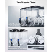 Charger l'image dans la visionneuse de galerie, Amocart Commercial Frozen Drink Maker 15Lx2 Double Tank Slushy Machine 120Cups StainlessSteel Slushie Maker for Home Party Cafe