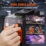 Charger l'image dans la visionneuse de galerie, Amocart Stick Welder 140A/160A/200A ARC/Lift TIG 2-IN-1 Welding Machine w/ IGBT Inverter Portable MMA Welder Machine Hot Start