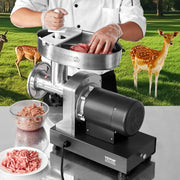 Charger l'image dans la visionneuse de galerie, Amocart Meat Grinder Electric Meat Grinders Grinding Plate Stainless Steel Commercial for Kitchen Restaurant Butcher Store