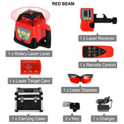 Load image into Gallery viewer, 360 Rotary Auto Self-Leveling instrument with self leveling laser level Laser Construction Tools Laser Leveling Instrument