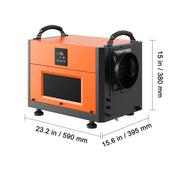 Bild in Galerie-Viewer laden, Amocart Commercial Dehumidifier with Drain Hose for Crawl Spaces Basements Warehouse & Job Sites Large Capacity Dehumidifier