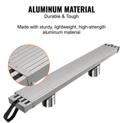 Charger l'image dans la visionneuse de galerie, Amocart Telescoping Aluminum Work Plank 9-15 Feet 500lbs Capacity 12.5in Width Aluminum Scaffold Plank Extension Staging Plank