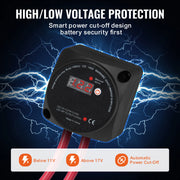 Charger l'image dans la visionneuse de galerie, SucceBuy Dual Battery Isolator Kit 12V 140Amp / 12V/24V 250 AMP VSR Voltage Sensitive Relay & LCD Screen for ATV UTV RV Camper