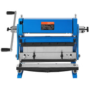 Charger l'image dans la visionneuse de galerie, Amocart Sheet Metal Brake 12inch 3-In-1 Combination 20-Gauge Capacity Shear Press Brake 90° Max Angle for Shear Bending Rolling