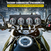 Load image into Gallery viewer, Amocart Fuel Vacuum Carburetor Synchronizer Carb Tool sync 4 Gauge Set with Rubber Hose Vacuum Balancer Meter Kit For Motorbike