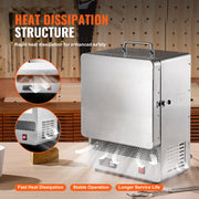 Load image into Gallery viewer, Amocart Tabletop Kiln Melter 1500W Electric Kiln 2192℉ Max Precise Control Stainless Steel Gold Melting Furnace Wax Casting