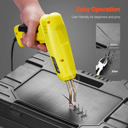 Bild in Galerie-Viewer laden, Amocart Plastic Welding Kit 220W Plastic Welder Gun w/ 800/1200 PCS Hot Staples Professional Hot Staple Welding Gun for Repair