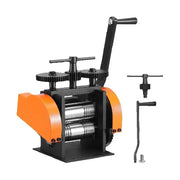 Charger l'image dans la visionneuse de galerie, Amocart 45/57/75/76 mm Jewelry Rolling Mill Machine 3in1 Multi-function Rolling Mill for Metal Jewelry Making Sheet Square Wire
