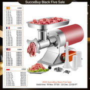 Bild in Galerie-Viewer laden, Amocart Electric Meat Grinder 250Kg/H 300Kg/H W/ Drawers Max Powerful Chopper Shredder Commercial Home Appliance Food Processor