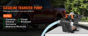 Charger l'image dans la visionneuse de galerie, Amocart Fuel Transfer Pump 12V DC 5GPM / 8GPM / 12GPM Portable Type Electric Diesel Transfer Pump for Diesel Methanol Blends