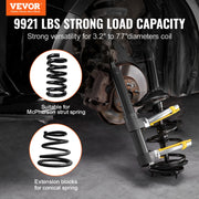 Bild in Galerie-Viewer laden, Amocart Strut Spring Compressor Macpherson Strut Spring Compressor Kit Interchangeable Fork Strut Coil Extractoror Remover Tool