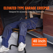 Load image into Gallery viewer, Amocart Under Dash Creeper, 40 in, 20.3-27.4 in Height Adjustable Laying Down or Upright Inside of Car or Truck for Garage Shop