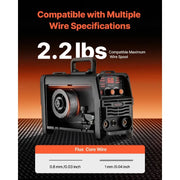 Bild in Galerie-Viewer laden, Amocart MIG Welder 130Amp Mig Welding Machine 3-in-1 Portable Mig Welder with IGBT Inverter Technology Digital Display Screen