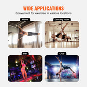 Bild in Galerie-Viewer laden, Amocart Professional Dancing Pole Spinning Static Dancing Pole Kit Portable Removable Pole 45mm Heavy-Duty Stainless Steel Pole