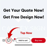 Load image into Gallery viewer, Custom Outdoor Metal Letter Signs for Business Interior Metal Business Signs Outdoor Metal Shop Signs