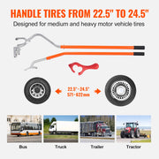 Bild in Galerie-Viewer laden, Amocart Tire Mount Demount Tool, 22.5"-24.5" Manual Steel Tire Changer Mount Demount Removal Tool, Tire Changing Tools for Car