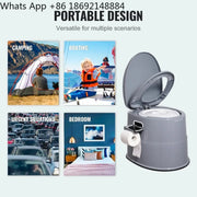 Load image into Gallery viewer, Amocart Portable Toilet for Camping Porta Potty with 1.3G Detachable Inner Bucket Travel Toilet for Outdoor Camping Travel