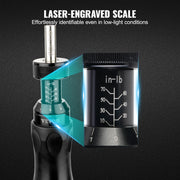 Bild in Galerie-Viewer laden, Amocart 1/4" Torque Screwdriver Drive Screwdriver Torque Wrench Electrician Torque Screwdriver with Scale 10-70 in/lbs Torque