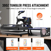 Load image into Gallery viewer, SucceBuy Heat Press Machine Heat Transfer Machine 30oz Tumbler Press 360° Swing Away Digital T-Shirt Pressing Coating