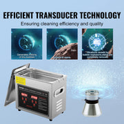 Bild in Galerie-Viewer laden, Amocart 2L 3L 6L 10L 22L 30L Ultrasonic Cleaner Stainless Steel Portable Cleaning Washing Machine Ultrasound Home Appliance