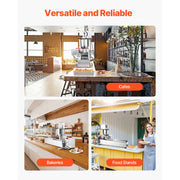 Bild in Galerie-Viewer laden, Amocart Commercial Automatic Donuts Machine Single Row 90 pcs/hour Electric High Power Maker with 3 Size Molds Auto Counting