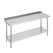 Load image into Gallery viewer, Amocart 24 x 72 x 36 Inch Stainless Steel Work Table Commercial Food Prep Worktable Heavy Duty Prep Worktable Metal Work Table