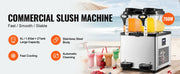 Charger l'image dans la visionneuse de galerie, Amocart 2x6L Commercial Beverage Slush Machine Frozen Drink Juice Dispenser Ice-Cool Smoothie Maker Equipment for Restaurant