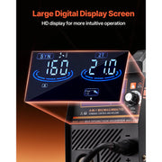 Load image into Gallery viewer, 4 in 1 MIG Welding Machine Gas MIG 160A 200A Multi-Process Synergic Mig Welder w/ IGBT Inverter LCD Screen Display MIG