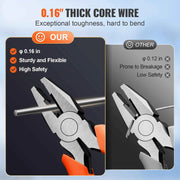 Bild in Galerie-Viewer laden, Amocart Razor Wires Razor Barbed Wire Razor Wire Fencing Fence Double Spiral Barbed Wire Galvanized Wire Rolls Razor for Garden