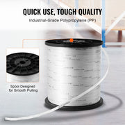 Charger l'image dans la visionneuse de galerie, Amocart Polyester Pull Tape Mule Flat Rope Printed Webbing Cable Pulling Tape for Packaging Gardening Electrical Conduit Work